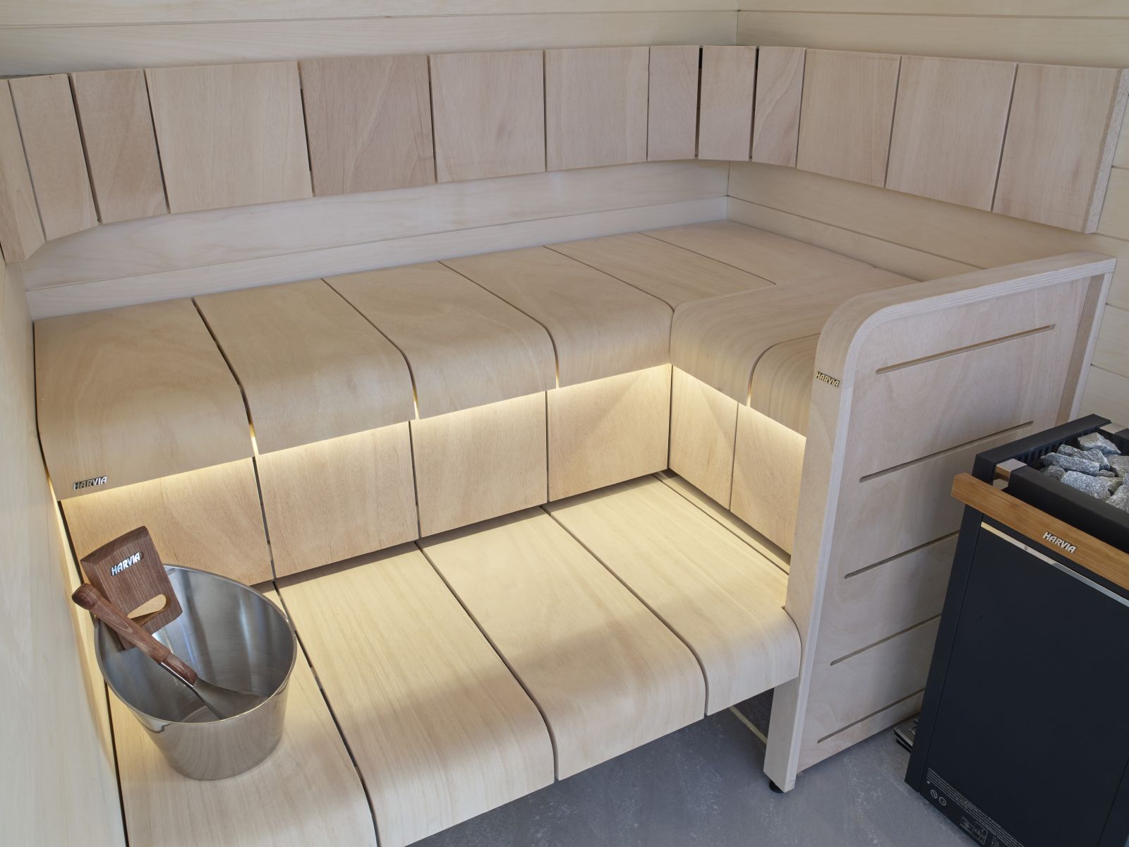 Harvia Virta Sauna Heater, 9kW, Floor Mount