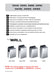 Wall Sauna Heater, 6kW, Steel