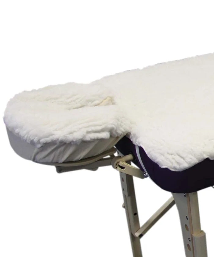 2 Piece Fleece Set, face cradle detail