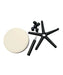 Affinity Rolling Stool, component parts