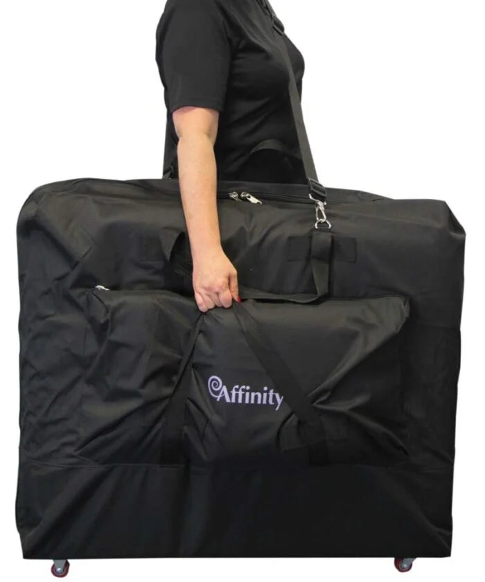 Affinity Wheeled Carry Case in use