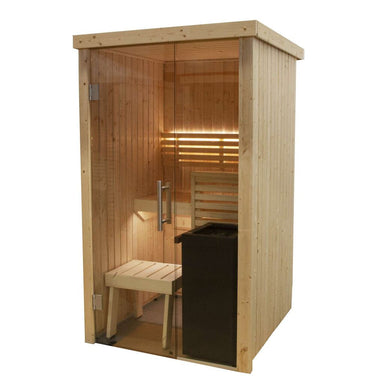 Harvia Variant View Sauna, 1210 x 1183mm