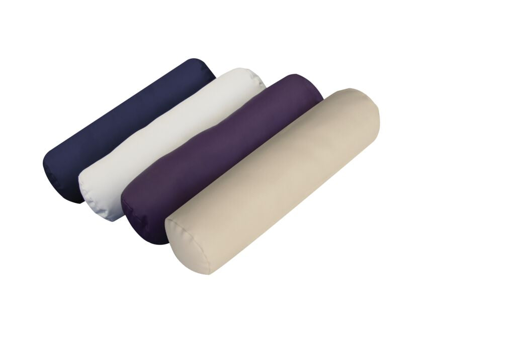 Soft Contour Bolster, Round, Biscuit
