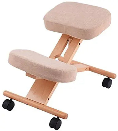 Kneeling Posture Chair, Biscuit