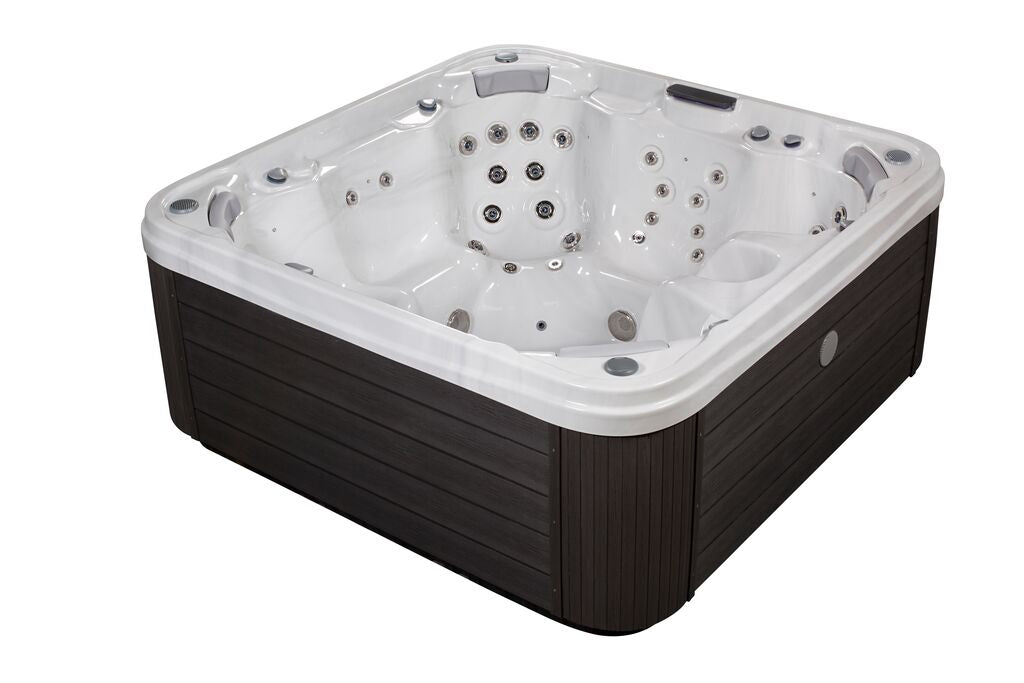 Warwick Spa, Sterling Silver Shell, Grey Cabinet