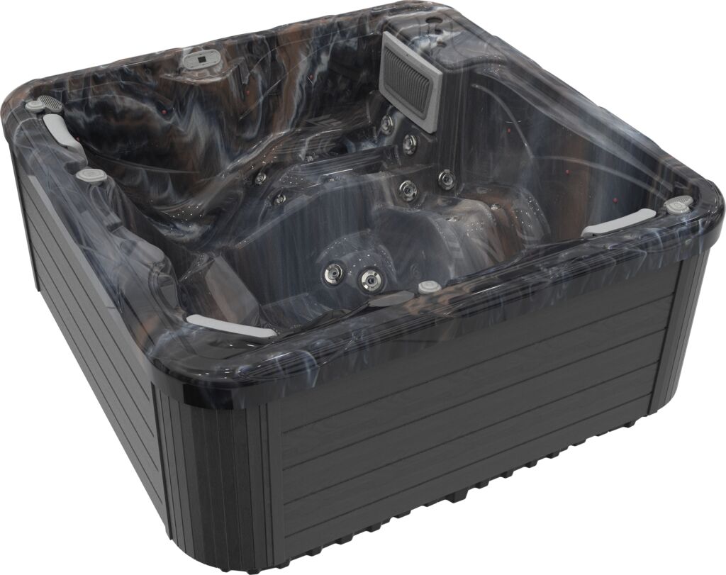 Pershore Spa, Midnight Canyon Shell, Grey Cabinet