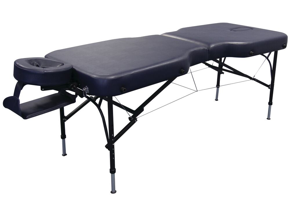 Affinity 8 Portable Massage Couch, Navy