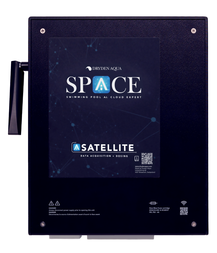 Dryden Aqua SPACE SATELLITE Panel front view