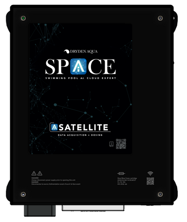 Dryden Aqua SPACE SATELLITE Panel angle view
