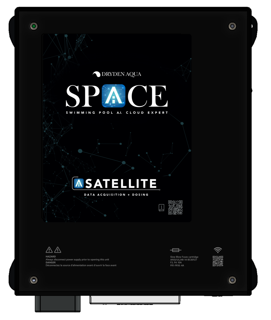 Dryden Aqua SPACE SATELLITE Panel angle view