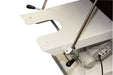 Affinity Powerlift Massage Couch, hinge and lever detail
