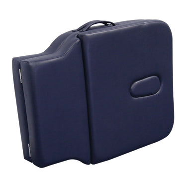 Affinity Athlete Massage Couch, Navy, folded