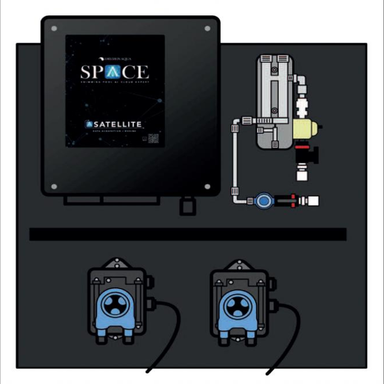 SPACE SATELLITE Panel, Liquid Chlorine pH/Redox