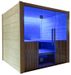 Harvia Olympus Traditional Sauna Cabin interior
