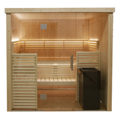 Harvia Variant Sauna, Left Hand Door, 1945mm x 1505mm